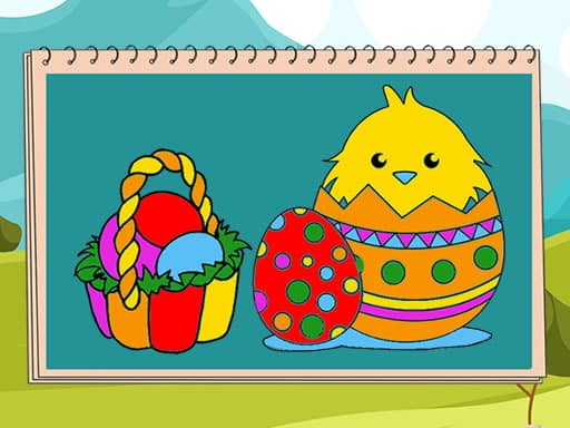 free online games - Coloring Book Easter