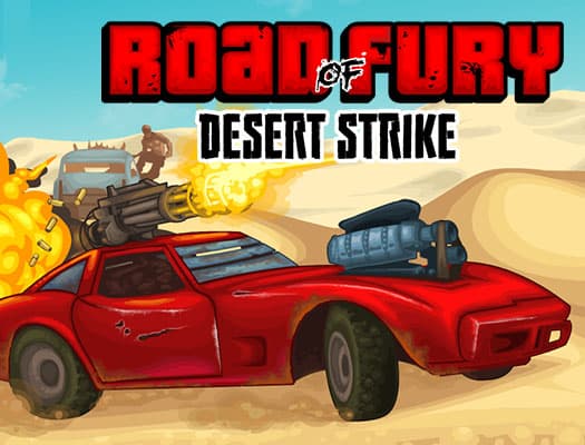 free online games - Road of Fury Desert Strike