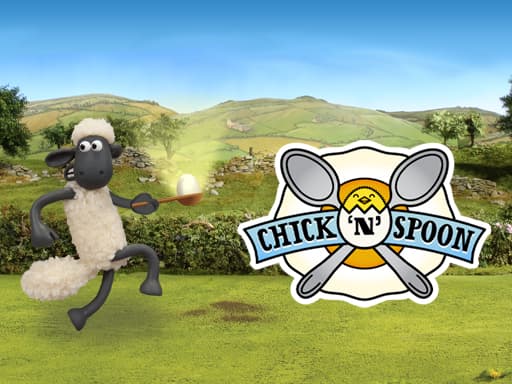 free online games - Shaun The Sheep Chick n Spoon