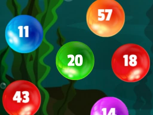 free online games - Missing Num Bubbles