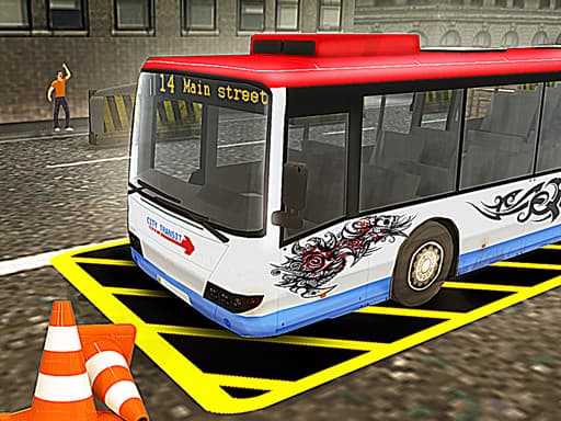 free online games - Bus Parking Simulator