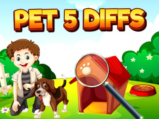 free online games - Pet 5 Diffs