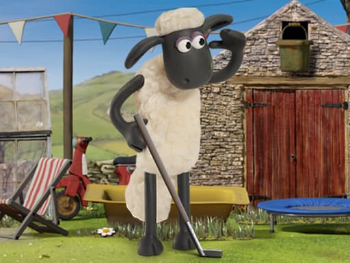 free online games - Shaun The Sheep Baahmy Golf