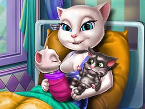 free online games - Angela Twins Birth