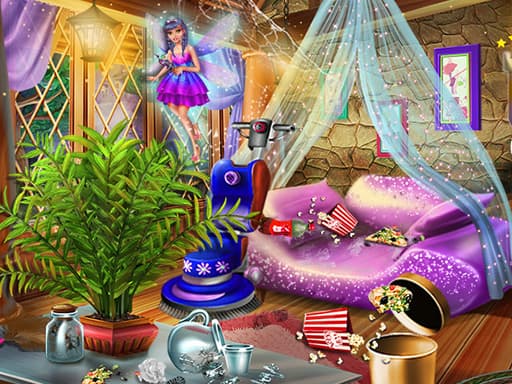 free online games - Fairy House Cleaning