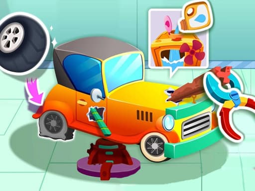 free online games - Animal Auto Repair Shop