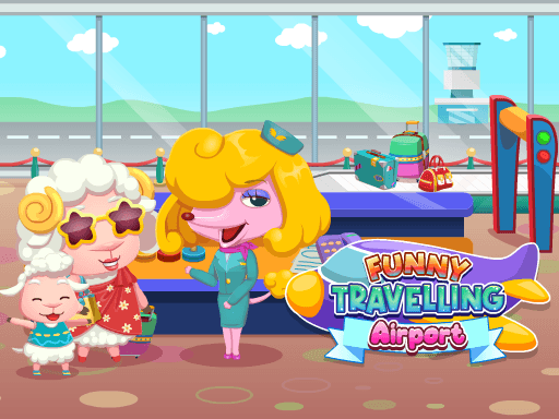 free online games - Funny Travelling Airport