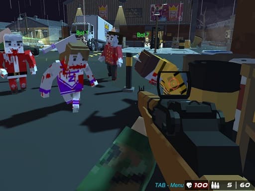 free online games - GunGame 24 Pixel
