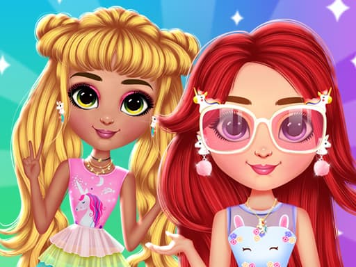free online games - My Cute Unicorn Fashion Dress Up