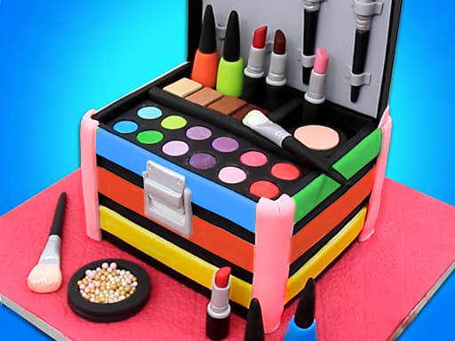 free online games - Girl Makeup Kit Comfy Cakes Pretty Box Bakery Game
