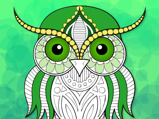 free online games - Zentangle Coloring Book