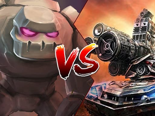 free online games - Tank VS Golems