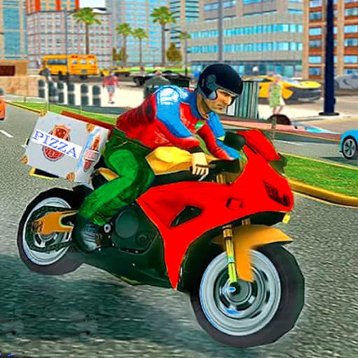 free online games - PIZZA DELIVERY BOY SIMULATION GAME