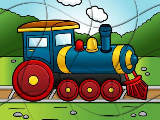free online games - Transport Wavy Jigsaw