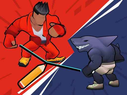 free online games - Action King Draw Fight