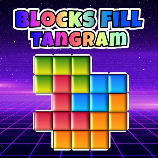 free online games - Blocks Fill Tangram Puzzle