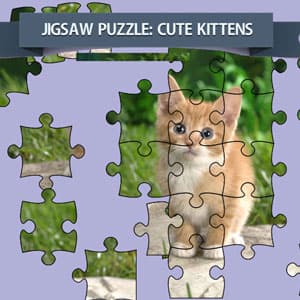 free online games - Jigsaw Puzzle Cute Kittens