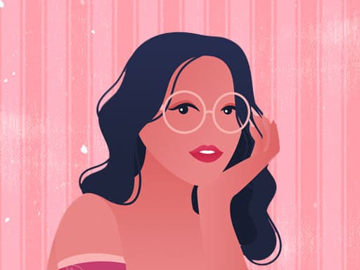 free online games - Curly Haired Jigsaw