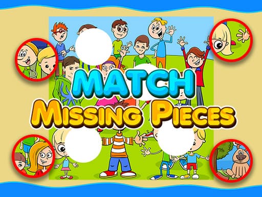 free online games - Match Missing Pieces Kids Educational Game