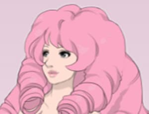 free online games - Crystal Gem Rose Quartz Dress Up Game
