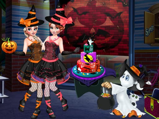 free online games - Halloween Special Party Cake