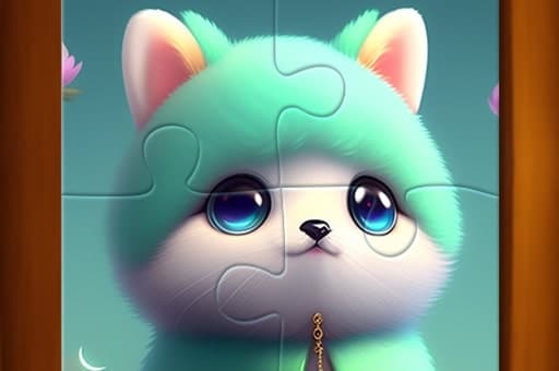 free online games - Cute Cat Jigsaw Puzzle