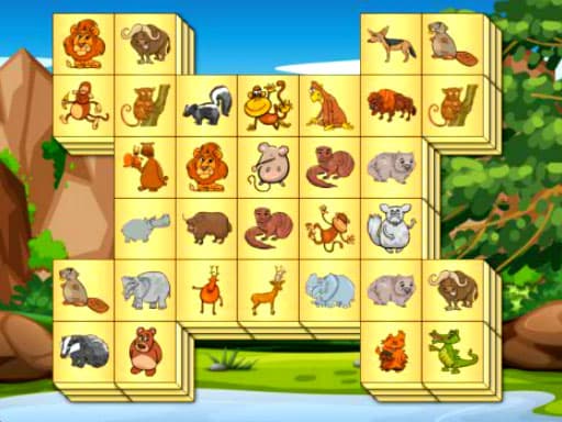 free online games - Zoo Mahjongg Deluxe