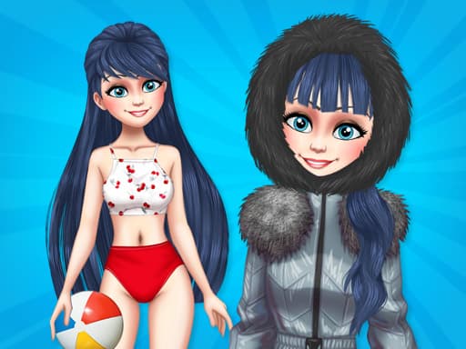free online games - Marinet Winter Vacation Hot and Cold