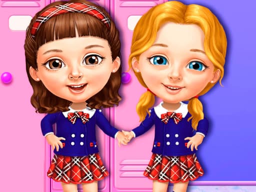 free online games - Sweet Baby Girl Cleanup Messy School
