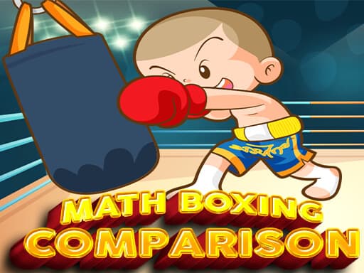 free online games - Math Boxing Comparison