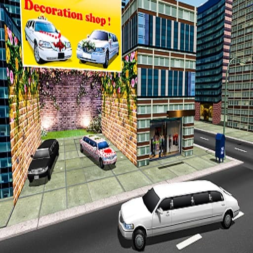 free online games - Luxury Wedding Limousin Car Game 3D