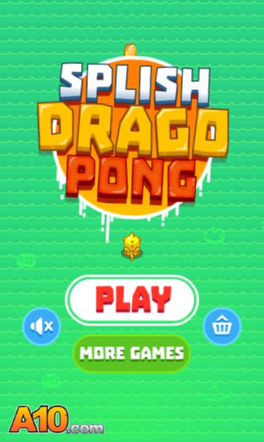 free online games - Splish Drago Pong