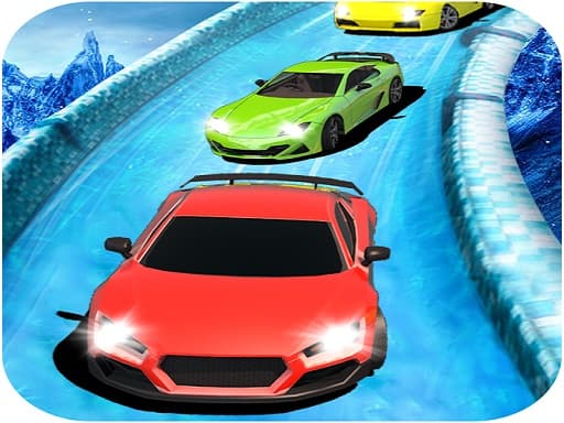 free online games - Water Slide Car Racing Sim