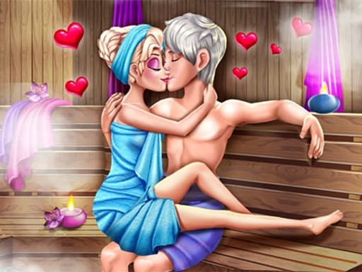 free online games - Ice Queen Sauna Flirting