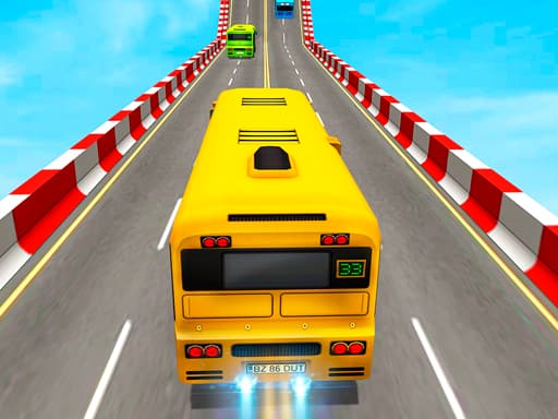 free online games - Impossible Bus Stunt 3D