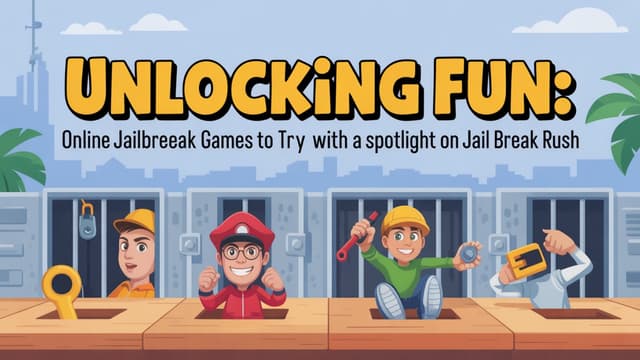Unlocking Fun: Online Jailbreak Games to Try with a Spotlight on Jail Break Rush